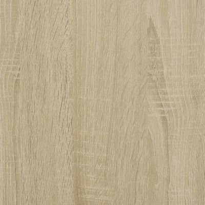 vidaXL møbelsæt til badeværelse 4 dele konstrueret træ sonoma-eg