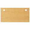 vidaXL bordplade til skrivebord 80x40x2,5 cm bambus