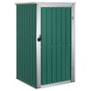 vidaXL redskabsskur til haven 88x89x161 cm galvaniseret stål grøn
