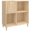 vidaXL vinylskab 84,5x38x39 cm konstrueret tr&aelig; sonoma-eg