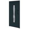 vidaXL hovedd&oslash;r 98x200 cm PVC antracitgr&aring;
