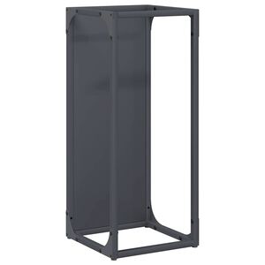 vidaXL br&aelig;ndestativ 25x25x60 cm koldvalset st&aring;l antracitgr&aring;