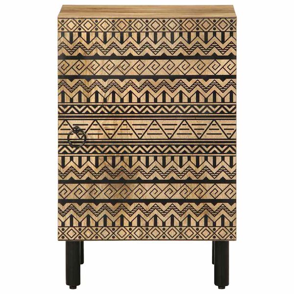 vidaXL badeværelsesskab 38x33,5x58 cm massivt mangotræ