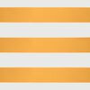vidaXL foldemarkise 4,5x3 m automatisk betjening gul og hvid