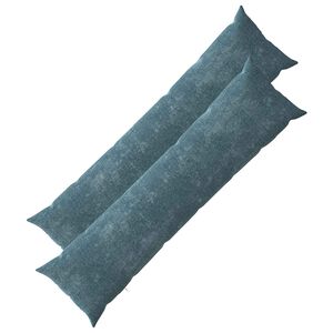 vidaXL Pudebetr&aelig;k 2 stk. HEERLEN Bl&aring; 40 x 145 cm Chenille Stof