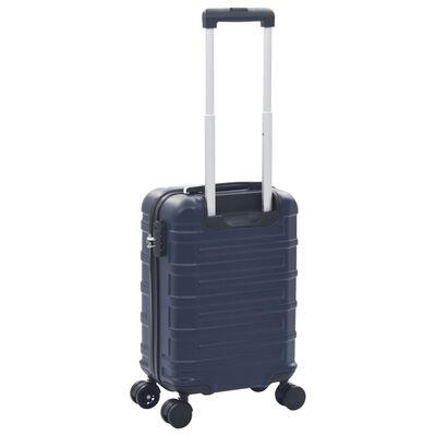 vidaXL hardcase-kuffert ABS marineblå