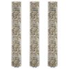 vidaXL rundt gabion-havebede 3 stk. Ø30x200 cm galvaniseret stål