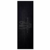 vidaXL K&oslash;kken t&aelig;ppe Bestik Sort 180 x 60 cm Fl&oslash;jl