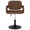 vidaXL barstol stof brun