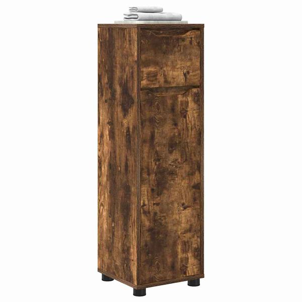 vidaXL Badev&aelig;relsesskab R&oslash;get eg 30,5 x 30 x 101 cm Konstrueret tr&aelig;