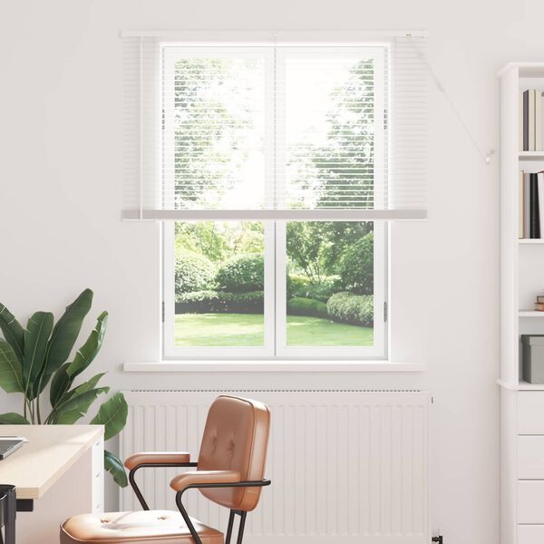 vidaXL Persienner Indstillelig Hvid 150 x 120 cm PVC