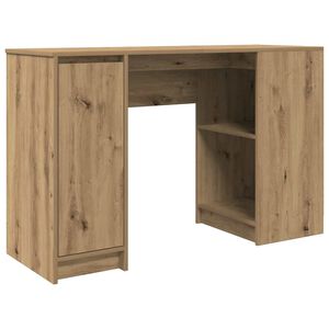 vidaXL skrivebord 120x42x76 cm konstrueret tr&aelig; kunsteg