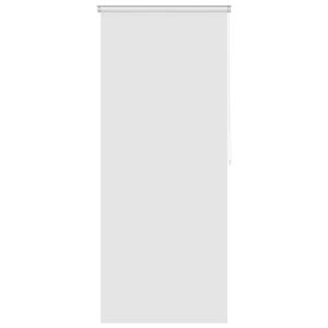 vidaXL rullegardin til badev&aelig;relse 80x240 cm hvid