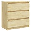 vidaXL sengebord 60x36x64 cm massivt fyrretr&aelig;