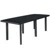 vidaXL havebord 216 x 90 x 72 cm plastik antracitgr&aring;