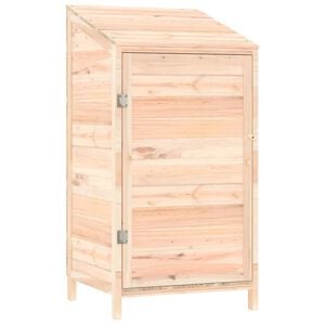 vidaXL haveskur 55x52x112 cm massivt grantr&aelig;