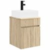 vidaXL V&aelig;gh&aelig;ngt Vaskeskab Sonoma-eg 39 x 41 x 62,5 cm Konstrueret tr&aelig;