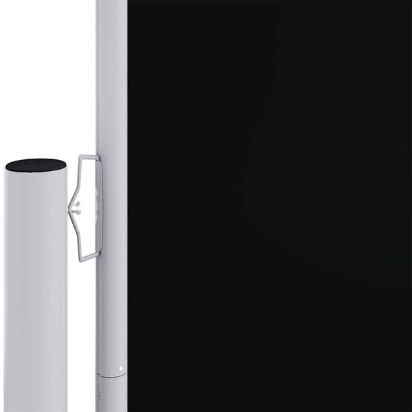 vidaXL sammenrullelig sidemarkise 180x600 cm sort