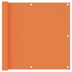 vidaXL altanafsk&aelig;rmning 90x400 cm oxfordstof orange
