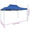 vidaXL Party Tent Bl&aring; 291 x 431 x 315 cm Oxford stof