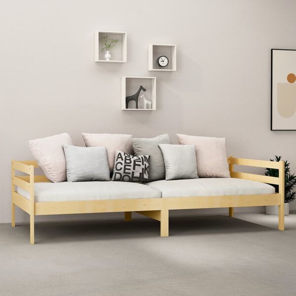 vidaXL daybed 90x200 cm massivt fyrretr&aelig;