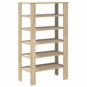 vidaXL skoreol 61x32x105 cm konstrueret tr&aelig; sonoma-eg
