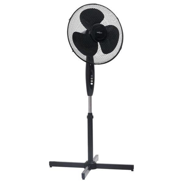 vidaXL gulvventilator &Phi;40 cm 120 cm sort