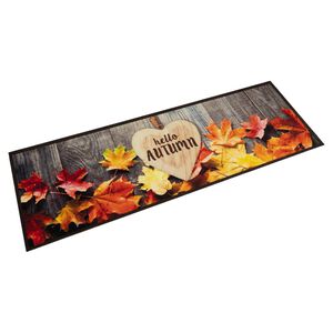 vidaXL k&oslash;kkent&aelig;ppe 45x150 cm efter&aring;rsdesign vaskbart velour