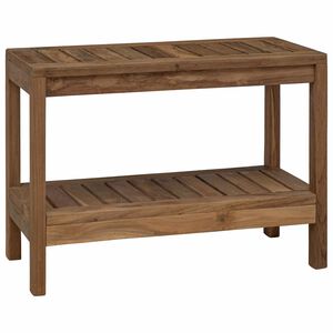 vidaXL Badev&aelig;relses sidebord Naturfarvet 60 x 30 x 45 cm