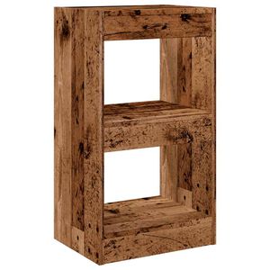 vidaXL bogreol/rumdeler 40x30x72 cm antikt tr&aelig;