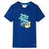 vidaXL T-shirt til b&oslash;rn str. 128 m&oslash;rkebl&aring;