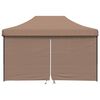 vidaXL Party Tent Brun 292 x 440 x 315 cm Oxford stof