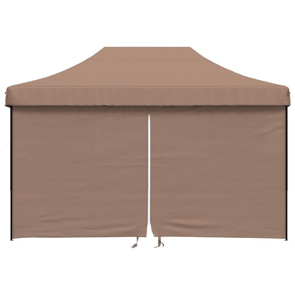 vidaXL Party Tent Brun 292 x 440 x 315 cm Oxford stof