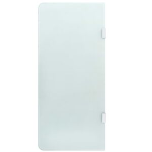 vidaXL v&aelig;goph&aelig;ngt urinalafsk&aelig;rmning 90 x 40 cm h&aelig;rdet glas