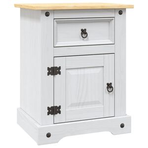 vidaXL sengebord Corona-serien 53x39x67 cm mexicansk fyrretr&aelig;