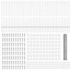 vidaXL Hegn med post S&oslash;lv 1,2 x 100 m St&aring;l