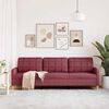 vidaXL 3-personers sofa 210 cm stof vinr&oslash;d