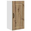 vidaXL Panel til opvaskemaskine Kalmar Artisan Egetr&aelig; 40 x 31 x 80 cm