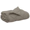 vidaXL Sommer dyne 240 x 200 cm Sommer 200 gsm Lysegr&aring;