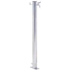 vidaXL vands&oslash;jle 40 cm rund rustfrit st&aring;l