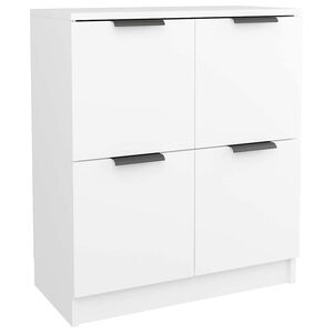vidaXL sk&aelig;nk 60x30x70 cm konstrueret tr&aelig; hvid