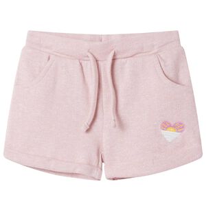 vidaXL Shorts til b&oslash;rn str. 116 med snor lilla