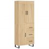 vidaXL h&oslash;jskab 69,5x34x180 cm konstrueret tr&aelig; sonoma-eg