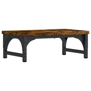 vidaXL sk&aelig;rmstander 37x23x14 cm konstrueret tr&aelig; r&oslash;get egetr&aelig;sfarve