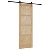 vidaXL Skyded&oslash;r ORKDAL 73,5 x 211 cm Konstrueret tr&aelig;
