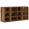 vidaXL Sko skab 103 x 30 x 51 cm Konstrueret tr&aelig; Gammelt tr&aelig;