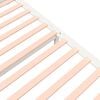 vidaXL sengeramme 135x190 cm dobbelt massivt fyrretr&aelig; hvid