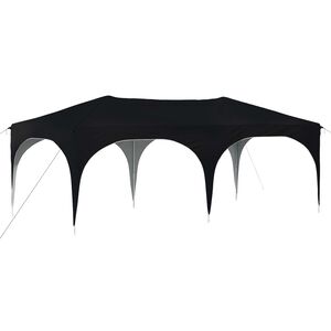 vidaXL Pop-up Festtelt 575 x 288 x 245 cm Antracit Oxford stof