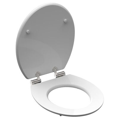SCHÜTTE toiletsæde med soft close-funktion WATER DROP MDF højglans