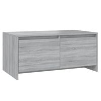vidaXL sofabord 90x50x41,5 cm konstrueret træ grå sonoma-eg